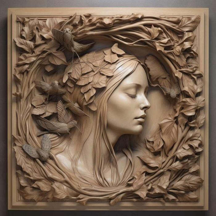 نموذج ثلاثي الأبعاد لآلة CNC 3D Art 